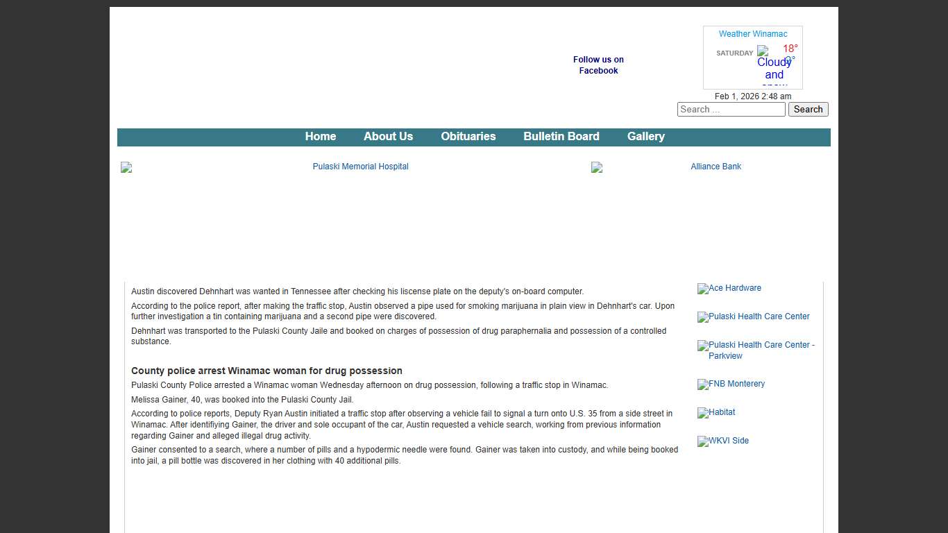 County police make separate drug arrests